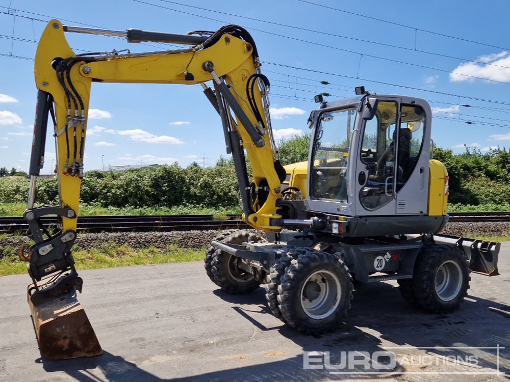 2019 Wacker Neuson EW100 - 휠 굴삭기 : 사진 1 2019 Wacker Neuson EW100 - 휠 굴삭기 : 사진 1