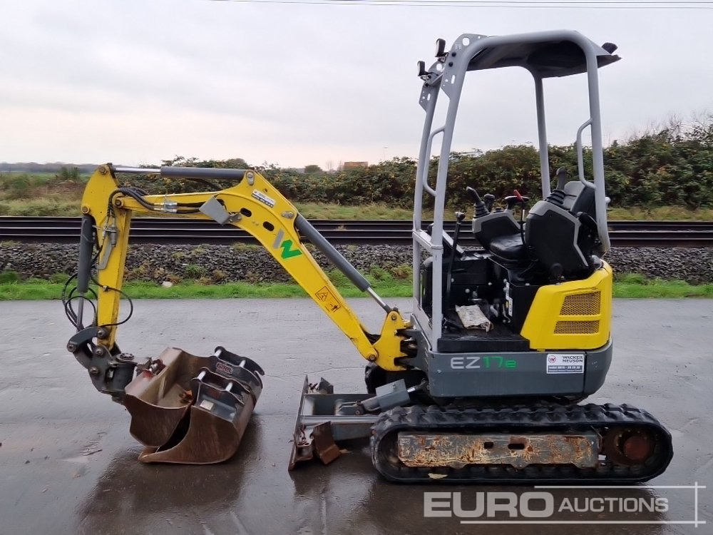 2020 Wacker Neuson EZ17E - 미니 굴삭기 : 사진 2 2020 Wacker Neuson EZ17E - 미니 굴삭기 : 사진 2