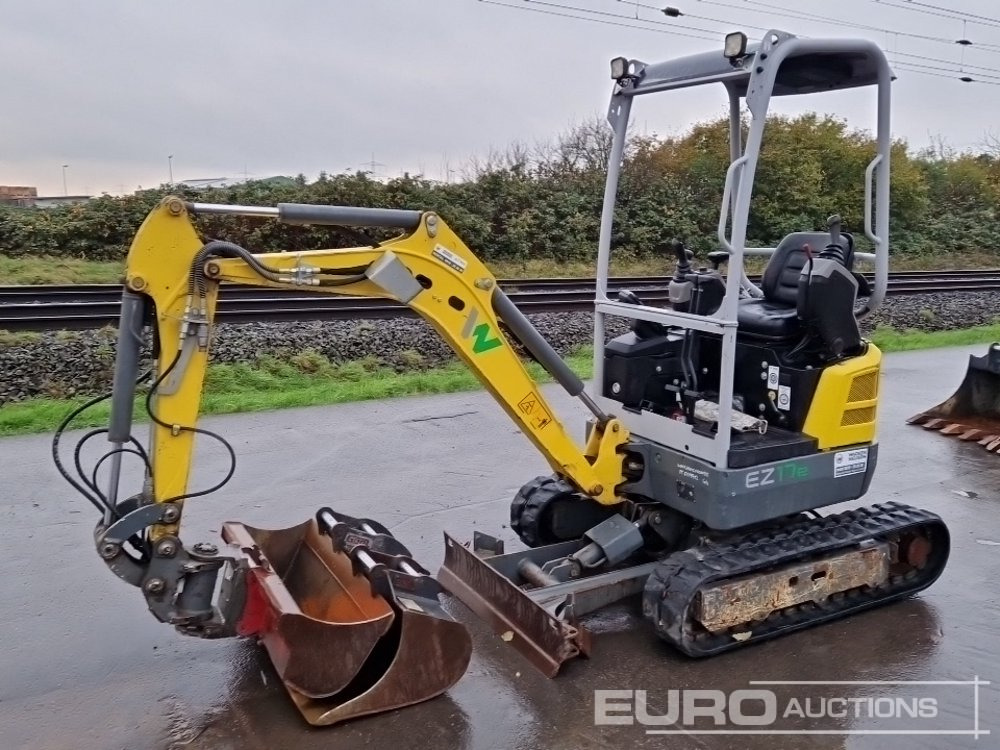 2020 Wacker Neuson EZ17E - 미니 굴삭기 : 사진 1 2020 Wacker Neuson EZ17E - 미니 굴삭기 : 사진 1
