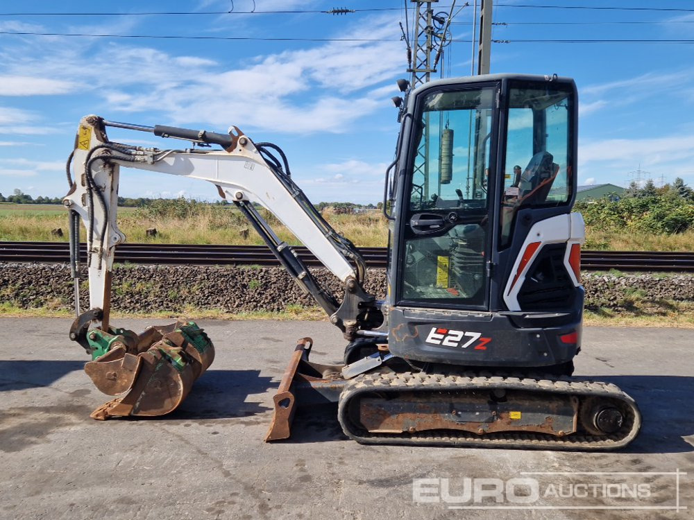 2021 Bobcat E27Z - 미니 굴삭기 : 사진 2 2021 Bobcat E27Z - 미니 굴삭기 : 사진 2