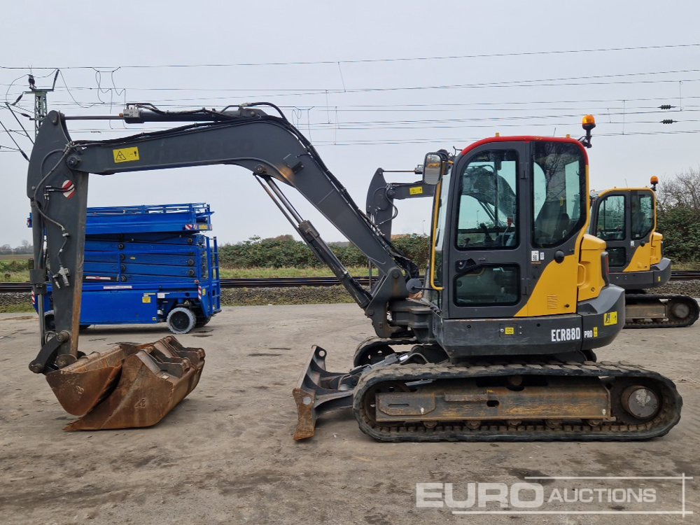 2021 Volvo ECR88D - 미니 굴삭기 : 사진 2 2021 Volvo ECR88D - 미니 굴삭기 : 사진 2
