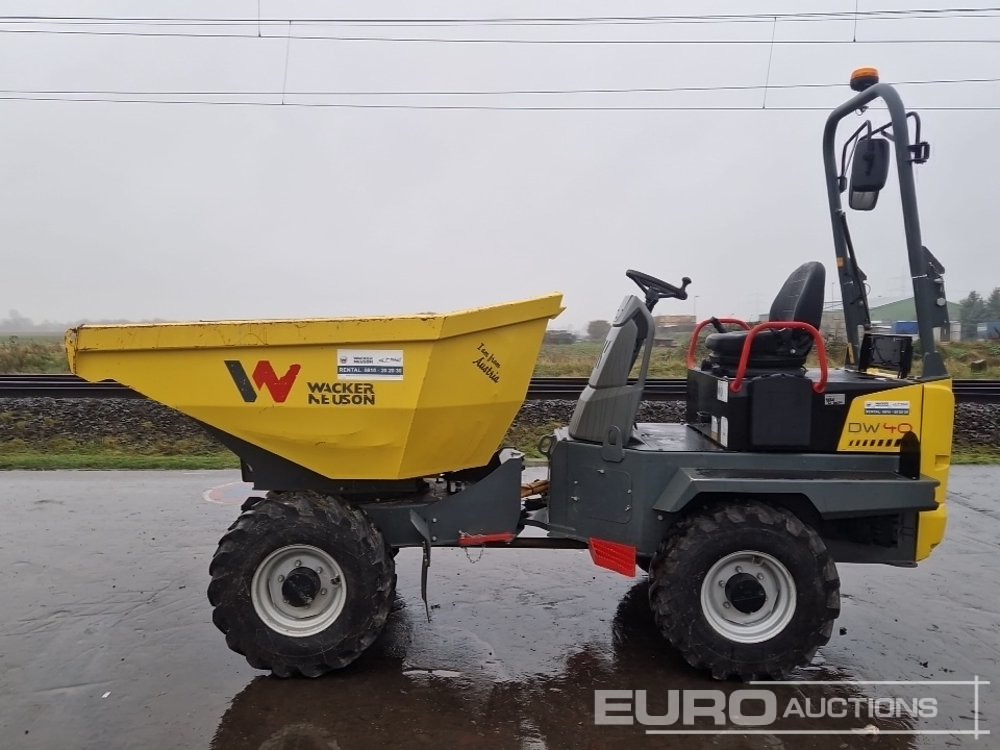 2021 Wacker Neuson DW40 - 미니 덤프 : 사진 3 2021 Wacker Neuson DW40 - 미니 덤프 : 사진 3