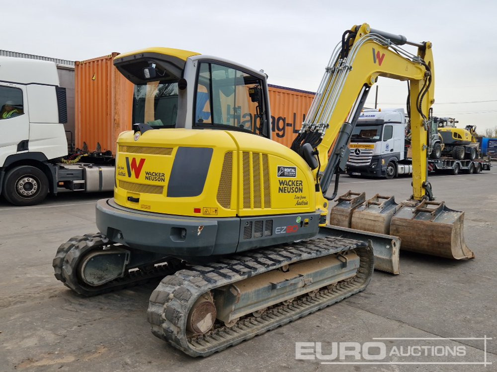 2021 Wacker Neuson EZ80 - 미니 굴삭기 : 사진 5 2021 Wacker Neuson EZ80 - 미니 굴삭기 : 사진 5