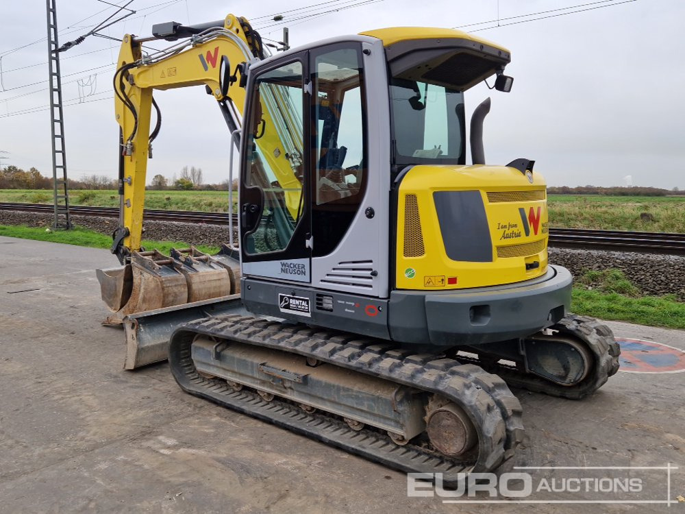 2021 Wacker Neuson EZ80 - 미니 굴삭기 : 사진 3 2021 Wacker Neuson EZ80 - 미니 굴삭기 : 사진 3