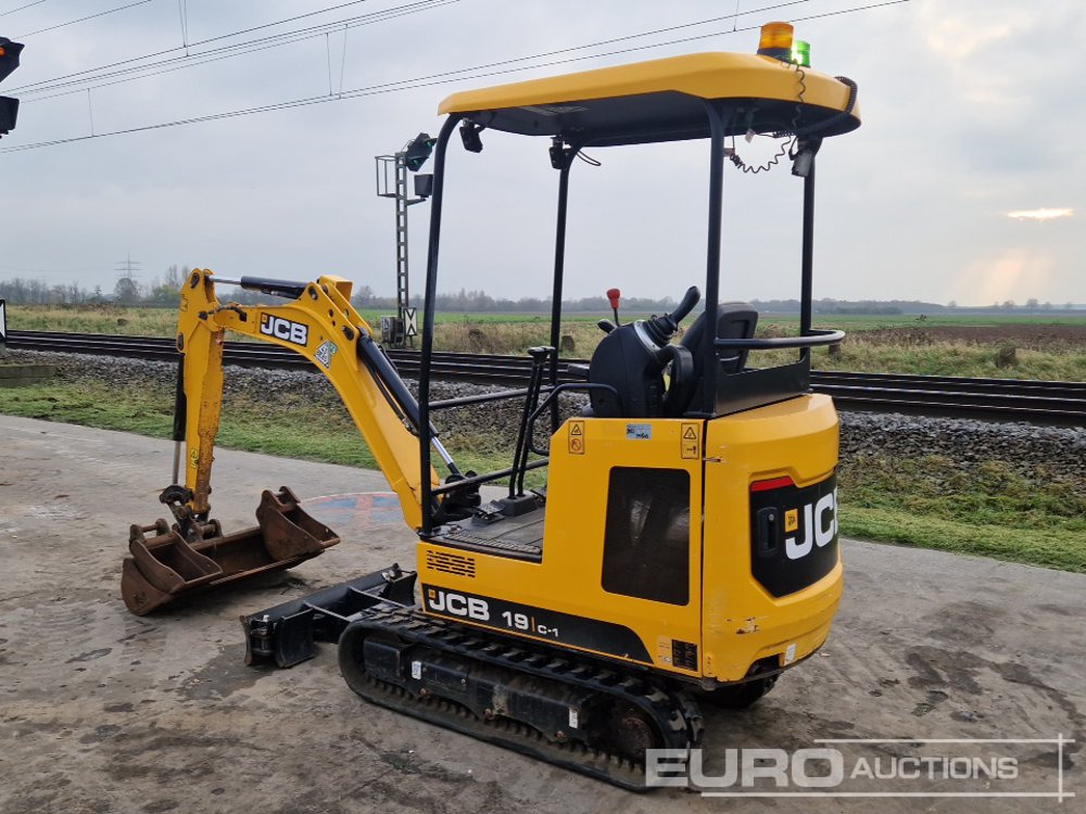 2022 JCB 19C-1 - 미니 굴삭기 : 사진 3 2022 JCB 19C-1 - 미니 굴삭기 : 사진 3