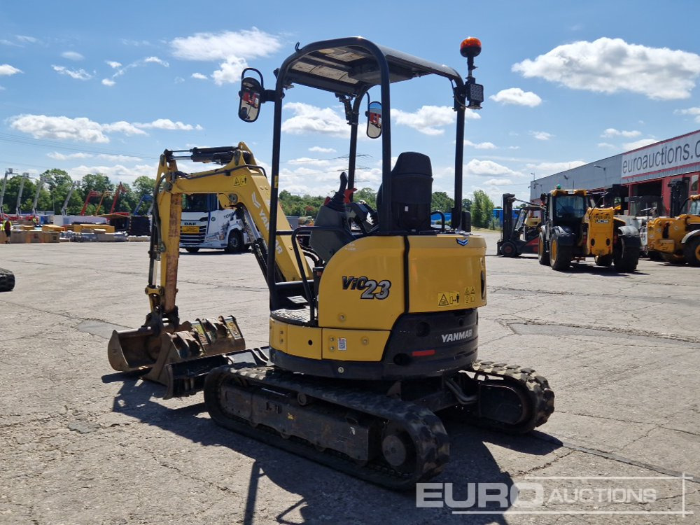 2022 Yanmar VIO23-6 - 미니 굴삭기 : 사진 3 2022 Yanmar VIO23-6 - 미니 굴삭기 : 사진 3
