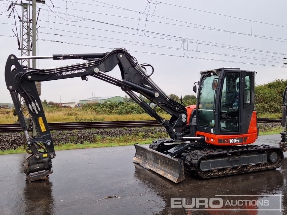 2023 Eurocomach 100TR - 크롤러 굴삭기 : 사진 1 2023 Eurocomach 100TR - 크롤러 굴삭기 : 사진 1