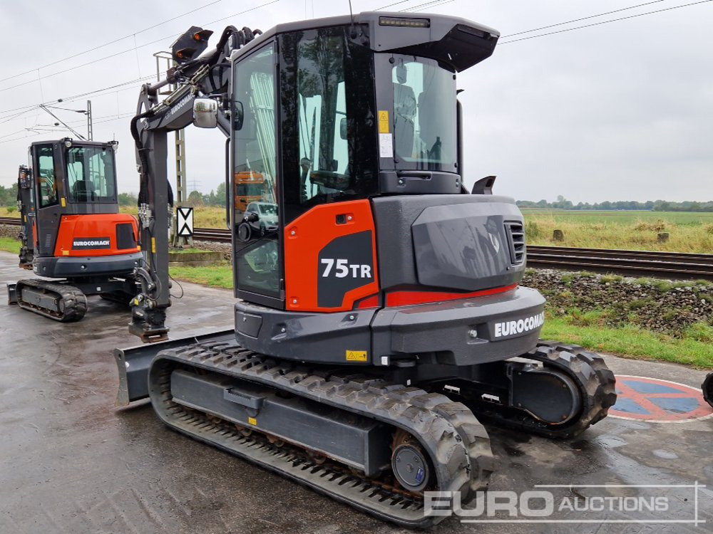 2023 Eurocomach 75TR - 미니 굴삭기 : 사진 3 2023 Eurocomach 75TR - 미니 굴삭기 : 사진 3