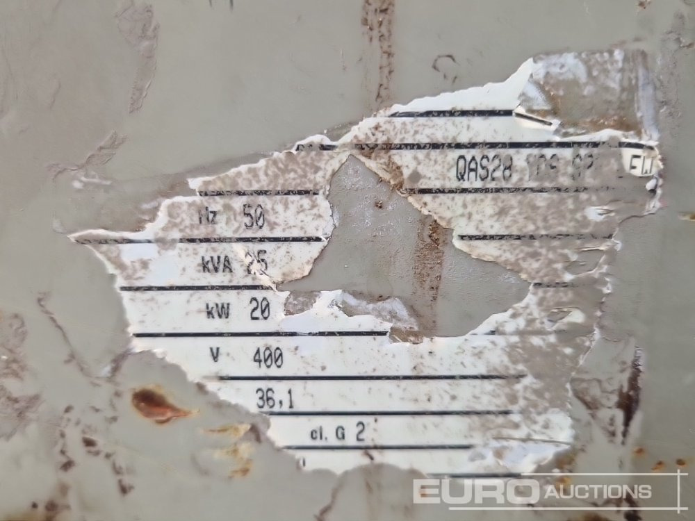 발전기 세트 Atlas Copco QAS28 : 사진 15