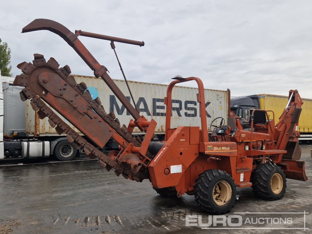 Ditch Witch 4010 - 트렌처 : 사진 4 Ditch Witch 4010 - 트렌처 : 사진 4