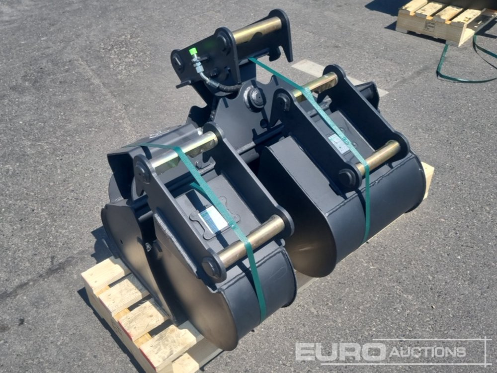 Häner Bucket Package HHG1100-SYM-01 39" (1000mm) Tilt Ditch Bucket, Digging Buckets HTL120-SYM-01 8" (200mm) and HTL140-SYM-01 16" (400mm) to suit 1-2,5 ton mini excavator with MS01 Symlock - 버킷 : 사진 4 Häner Bucket Package HHG1100-SYM-01 39" (1000mm) Tilt Ditch Bucket, Digging Buckets HTL120-SYM-01 8" (200mm) and HTL140-SYM-01 16" (400mm) to suit 1-2,5 ton mini excavator with MS01 Symlock - 버킷 : 사진 4