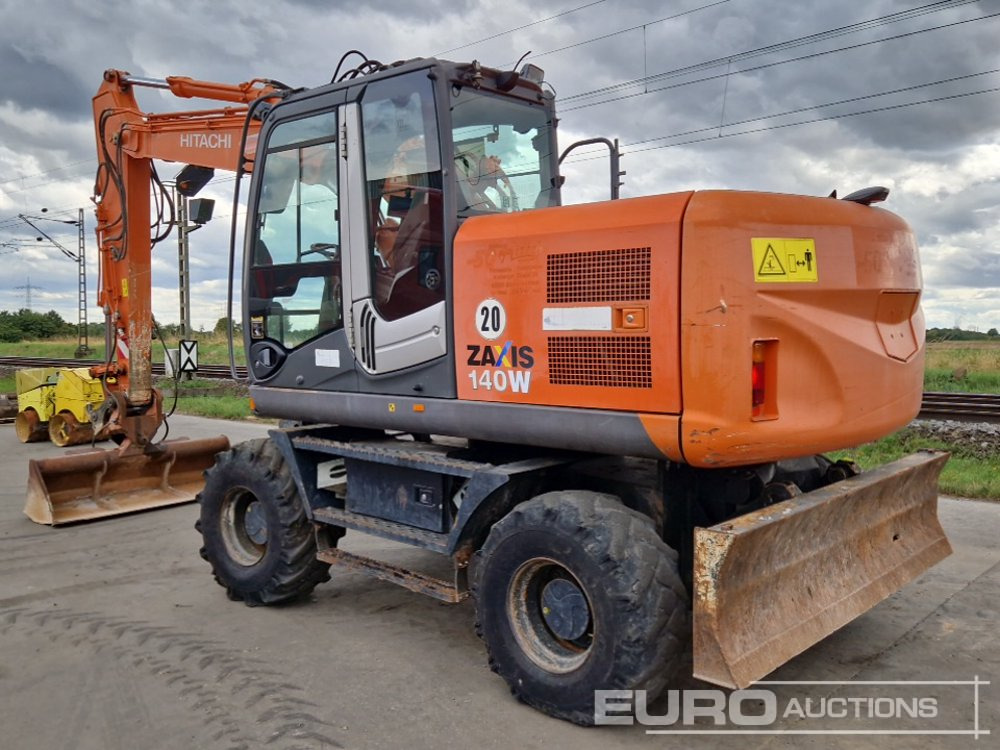 Hitachi ZX140W-3 - 휠 굴삭기 : 사진 3 Hitachi ZX140W-3 - 휠 굴삭기 : 사진 3
