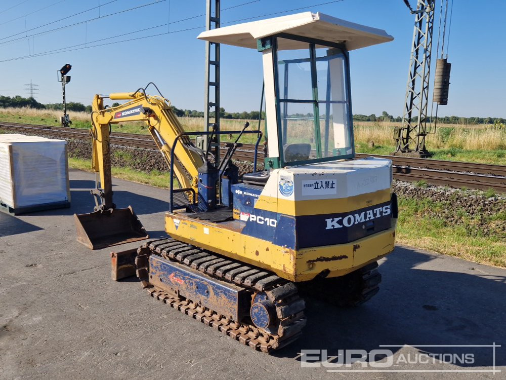 Komatsu PC10-6 - 미니 굴삭기 : 사진 3 Komatsu PC10-6 - 미니 굴삭기 : 사진 3