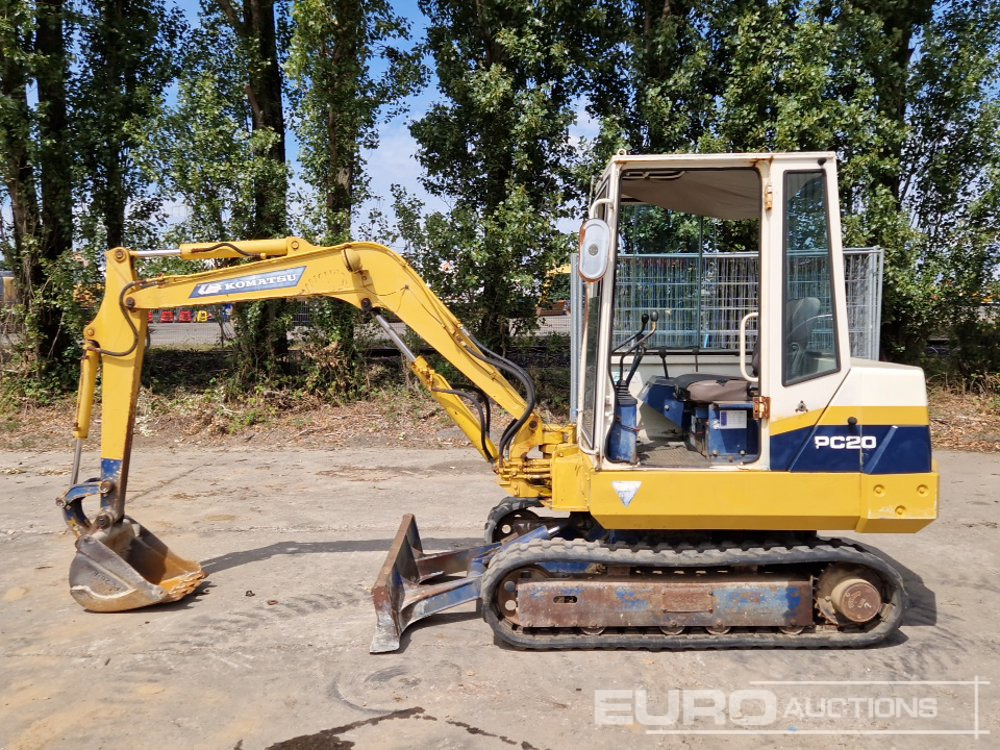 Komatsu PC20-6 - 미니 굴삭기 : 사진 2 Komatsu PC20-6 - 미니 굴삭기 : 사진 2