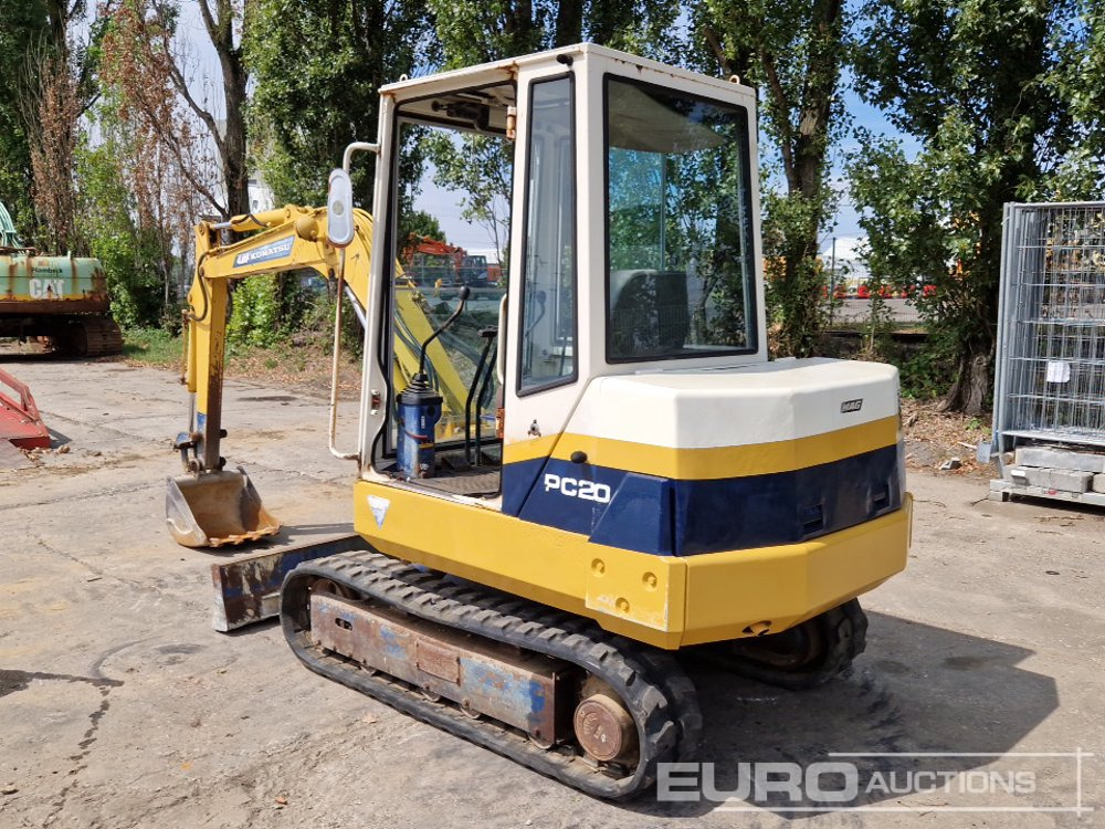 Komatsu PC20-6 - 미니 굴삭기 : 사진 3 Komatsu PC20-6 - 미니 굴삭기 : 사진 3