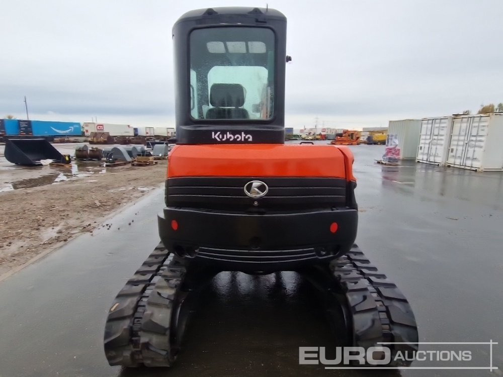 Kubota U55-4 - 미니 굴삭기 : 사진 4 Kubota U55-4 - 미니 굴삭기 : 사진 4
