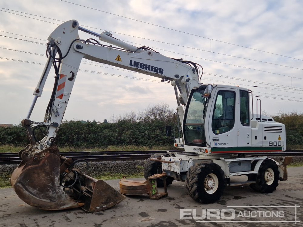 Liebherr A900C - 휠 굴삭기 : 사진 1 Liebherr A900C - 휠 굴삭기 : 사진 1