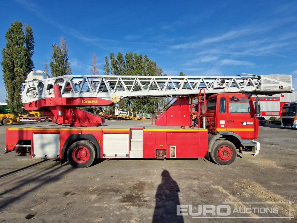 Renault M230TI 4x2 Firebrigade Access Truck, Manual Gearbox - 트럭 탑재 고가작업 플랫폼 : 사진 5 Renault M230TI 4x2 Firebrigade Access Truck, Manual Gearbox - 트럭 탑재 고가작업 플랫폼 : 사진 5