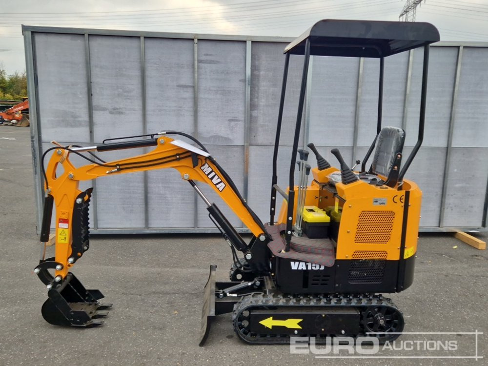 Unused 2025 Miva VA15 - 미니 굴삭기 : 사진 2 Unused 2025 Miva VA15 - 미니 굴삭기 : 사진 2