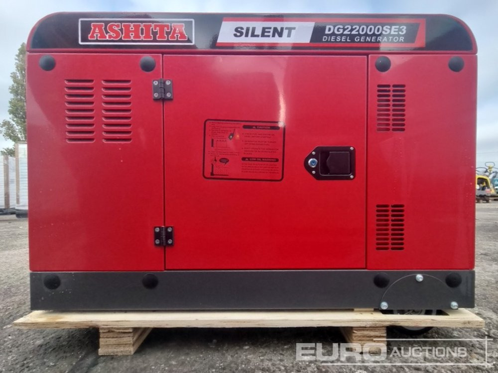 발전기 세트 Unused Ashita Power DG22000SE3 : 사진 6