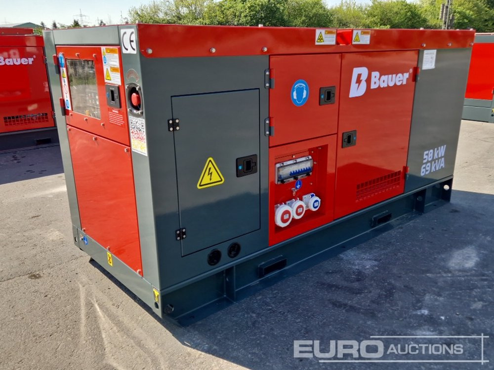 Unused Bauer GFS-50KW - 발전기 세트 : 사진 1 Unused Bauer GFS-50KW - 발전기 세트 : 사진 1