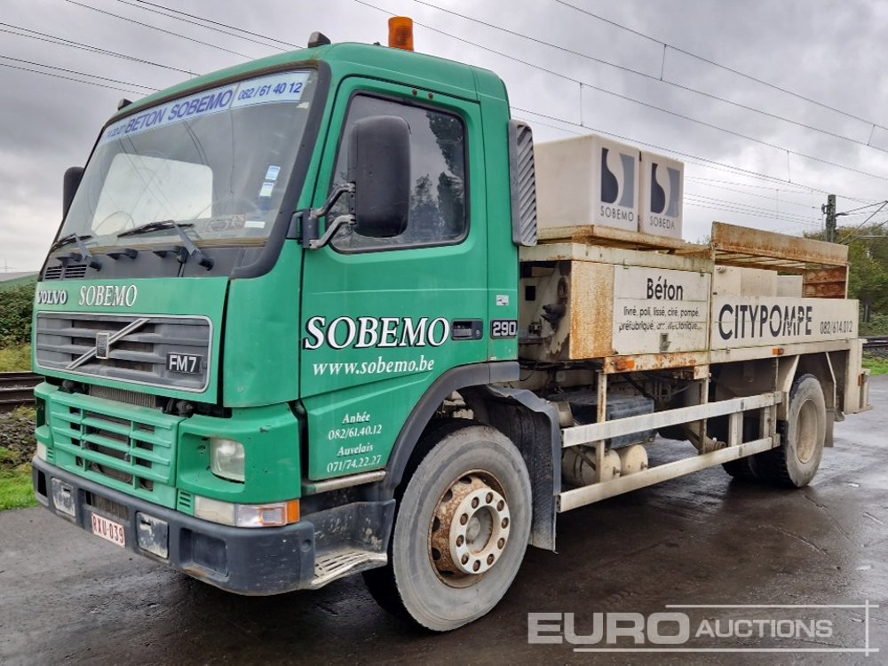 Volvo 290 - 콘크리트 믹서 트럭 : 사진 1 Volvo 290 - 콘크리트 믹서 트럭 : 사진 1