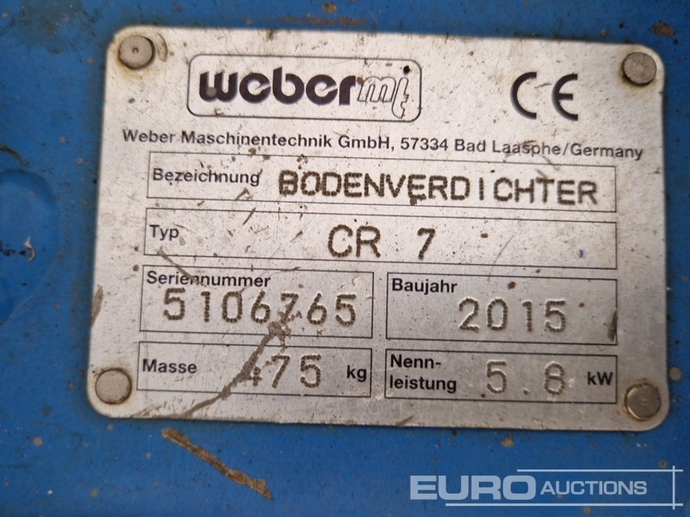 진동판 Weber MT CR7 : 사진 16