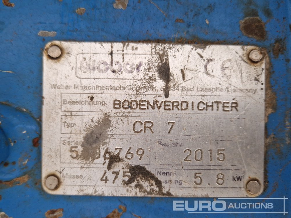 진동판 Weber MT CR7 : 사진 10