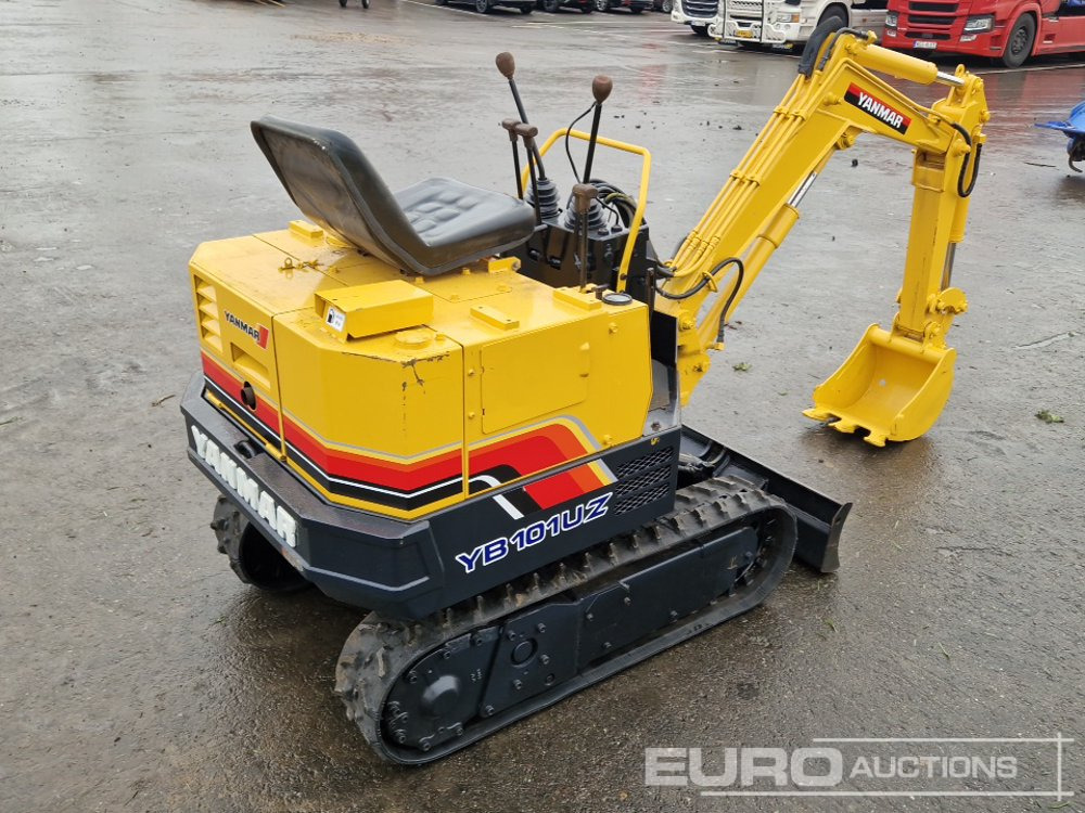 Yanmar YB101UZ - 미니 굴삭기 : 사진 4 Yanmar YB101UZ - 미니 굴삭기 : 사진 4