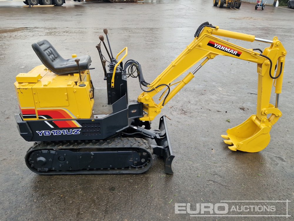 Yanmar YB101UZ - 미니 굴삭기 : 사진 5 Yanmar YB101UZ - 미니 굴삭기 : 사진 5