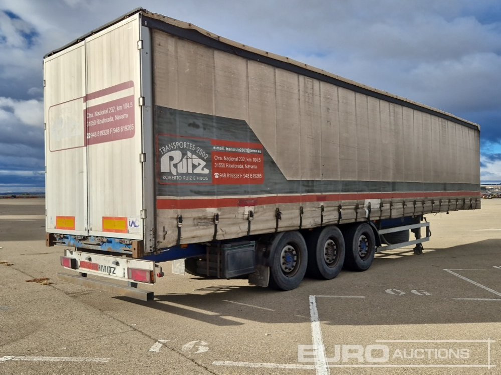 2001 Trailer Profi PRSH24 3 Axle Cuartainsider Trailer (Spanish Reg Docs Available / Documentación Española Disponible) - 커튼사이더 세미 트레일러 : 사진 3 2001 Trailer Profi PRSH24 3 Axle Cuartainsider Trailer (Spanish Reg Docs Available / Documentación Española Disponible) - 커튼사이더 세미 트레일러 : 사진 3