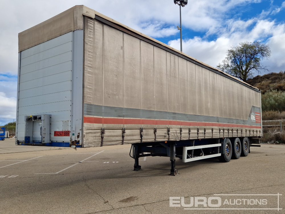 2001 Trailer Profi PRSH24 3 Axle Cuartainsider Trailer (Spanish Reg Docs Available / Documentación Española Disponible) - 커튼사이더 세미 트레일러 : 사진 1 2001 Trailer Profi PRSH24 3 Axle Cuartainsider Trailer (Spanish Reg Docs Available / Documentación Española Disponible) - 커튼사이더 세미 트레일러 : 사진 1