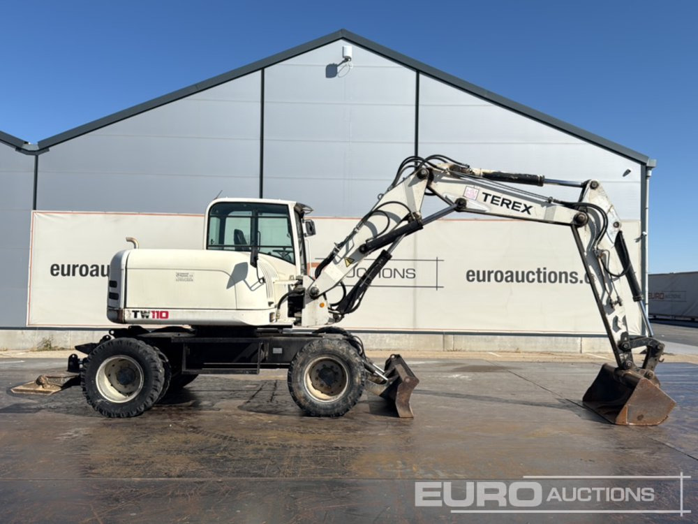 2008 Terex TW110 - 휠 굴삭기 : 사진 2 2008 Terex TW110 - 휠 굴삭기 : 사진 2
