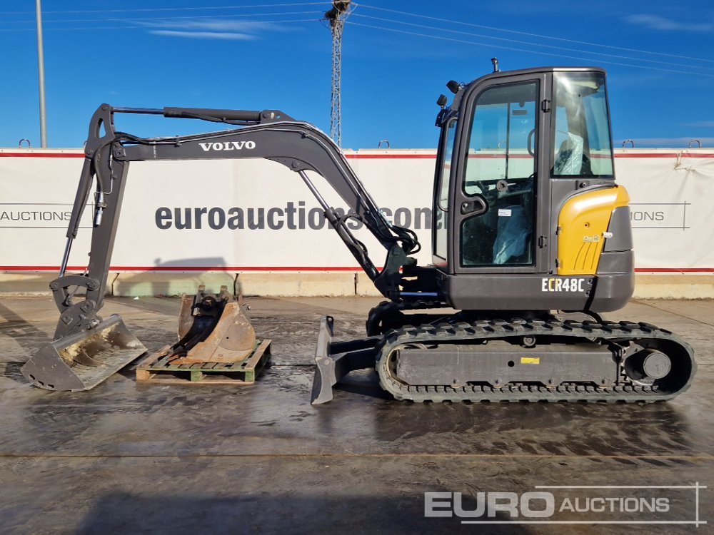 2008 Volvo ECR48C - 미니 굴삭기 : 사진 2 2008 Volvo ECR48C - 미니 굴삭기 : 사진 2