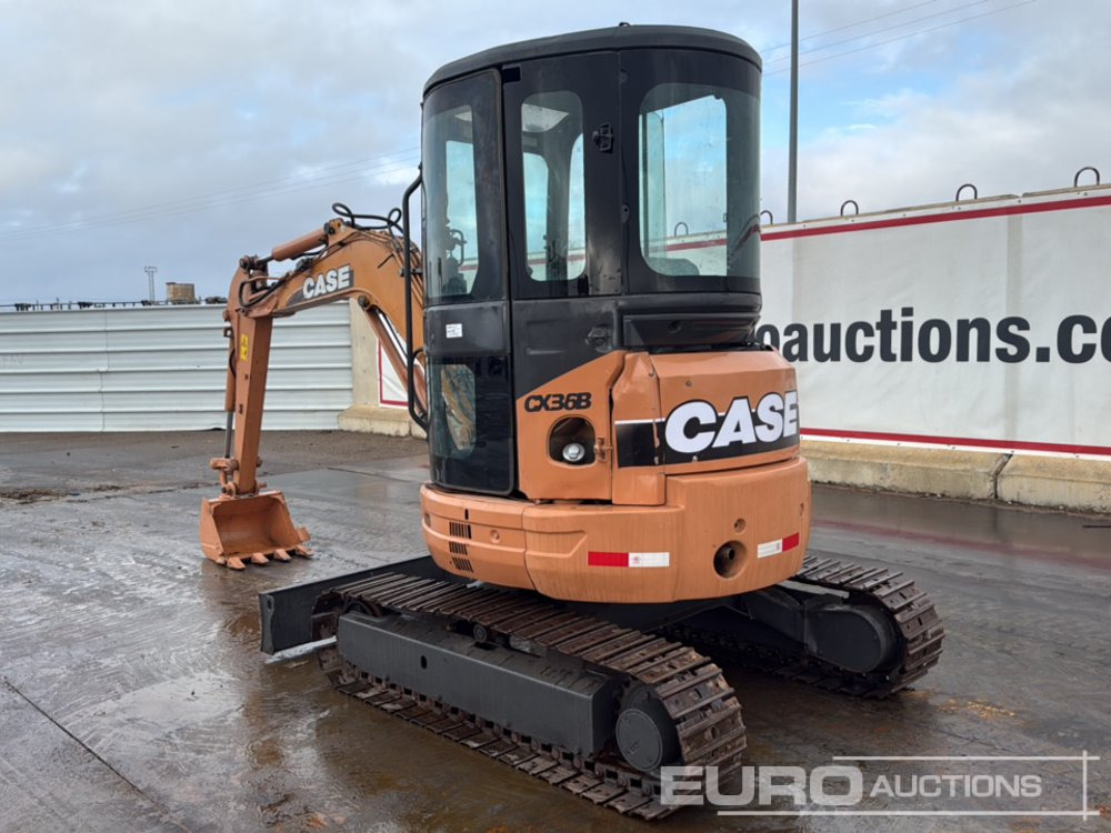 2010 Case CX36B - 미니 굴삭기 : 사진 3 2010 Case CX36B - 미니 굴삭기 : 사진 3