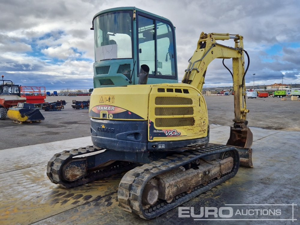 2010 Yanmar ViO50 U - 미니 굴삭기 : 사진 5 2010 Yanmar ViO50 U - 미니 굴삭기 : 사진 5