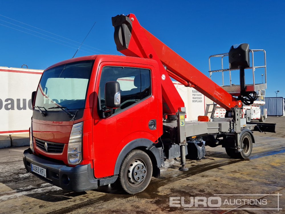 2017 Renault Access Platform Truck, Socage T416 16 m Platform Reach 300 Kg Capacity (ITV 02/09/2026) (Spanish Reg Docs Available / Documentación Española Disponible) - 트럭 탑재 고가작업 플랫폼 : 사진 1 2017 Renault Access Platform Truck, Socage T416 16 m Platform Reach 300 Kg Capacity (ITV 02/09/2026) (Spanish Reg Docs Available / Documentación Española Disponible) - 트럭 탑재 고가작업 플랫폼 : 사진 1