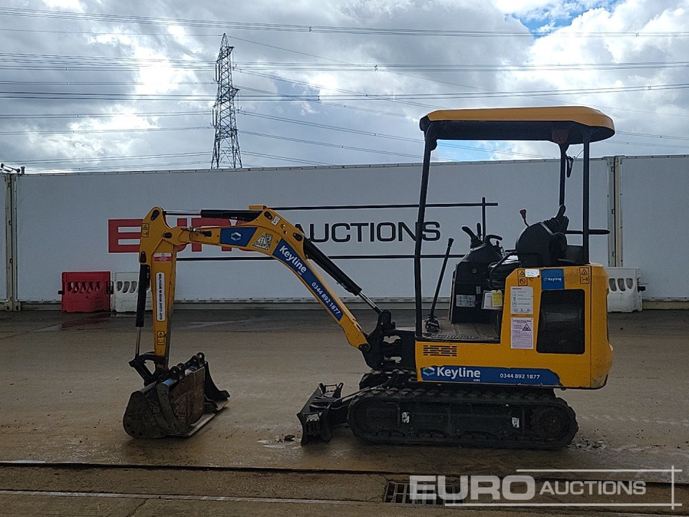 2020 JCB 16C-1 - 미니 굴삭기 : 사진 3 2020 JCB 16C-1 - 미니 굴삭기 : 사진 3