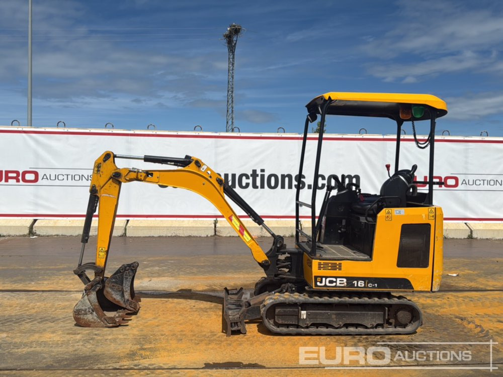2020 JCB 16C-1 - 미니 굴삭기 : 사진 2 2020 JCB 16C-1 - 미니 굴삭기 : 사진 2