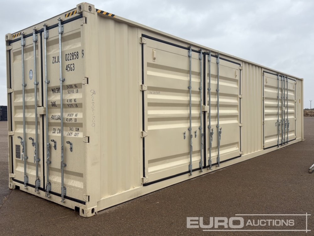 2025 40' x 8' High Cube Container, 4 Side Doors, 1 End Door - 배송 컨테이너 : 사진 1 2025 40' x 8' High Cube Container, 4 Side Doors, 1 End Door - 배송 컨테이너 : 사진 1