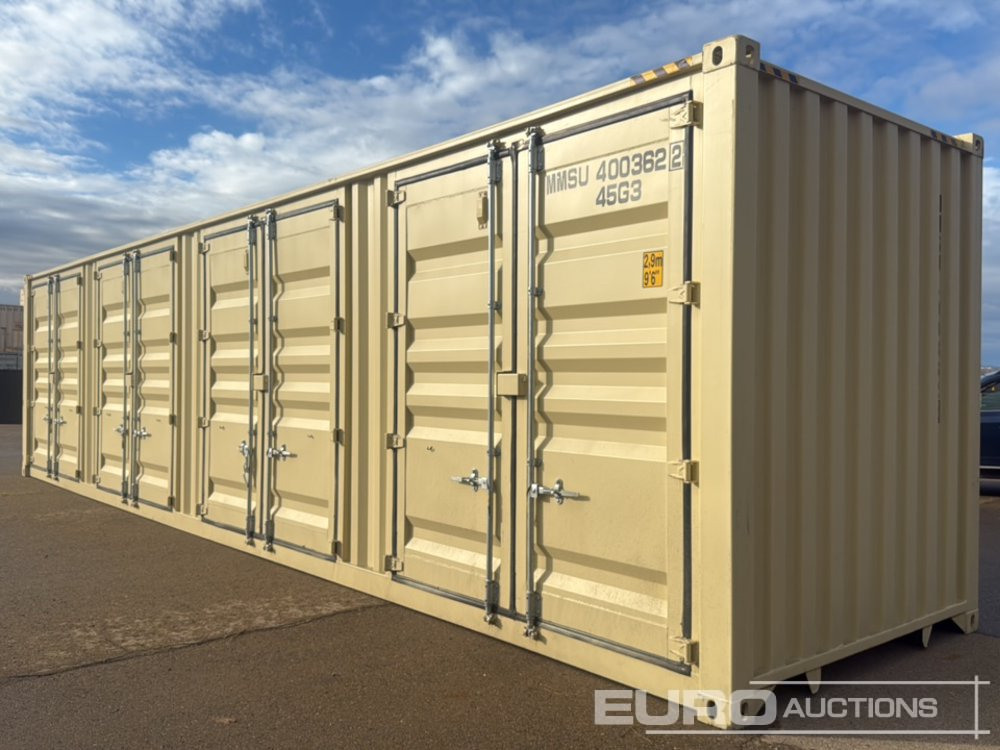 40' x 8' High Cube Container, 4 Side Doors, 1 End Door - 배송 컨테이너 : 사진 2 40' x 8' High Cube Container, 4 Side Doors, 1 End Door - 배송 컨테이너 : 사진 2