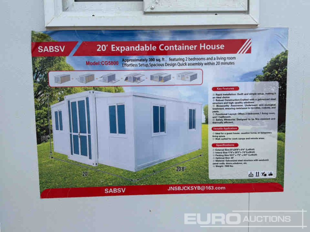 Unused 2024 SABSV CG5800 - 배송 컨테이너 : 사진 5 Unused 2024 SABSV CG5800 - 배송 컨테이너 : 사진 5