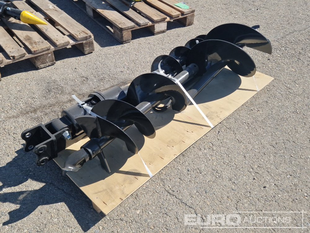 Unused 2025 Captok Auger, Qty  (3 of) Auger 8", With 12"/16" Auger Rod to suit 1-2 Ton Excavator - 오거 : 사진 2 Unused 2025 Captok Auger, Qty  (3 of) Auger 8", With 12"/16" Auger Rod to suit 1-2 Ton Excavator - 오거 : 사진 2