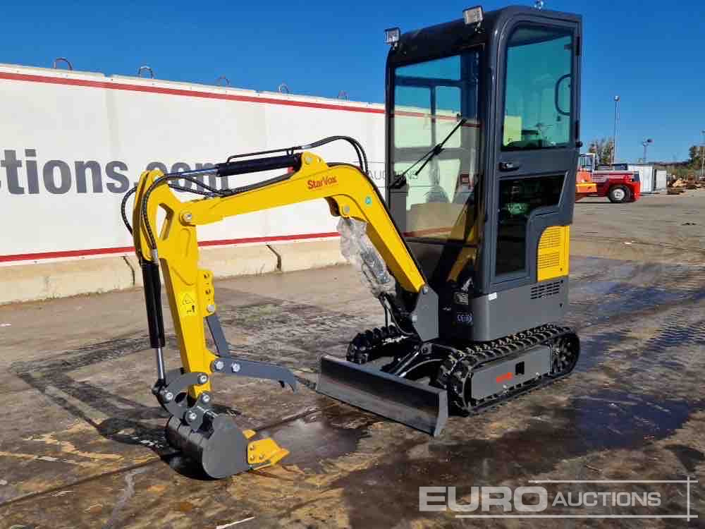 Unused 2025 STARVOX SV-ME15 - 미니 굴삭기 : 사진 1 Unused 2025 STARVOX SV-ME15 - 미니 굴삭기 : 사진 1