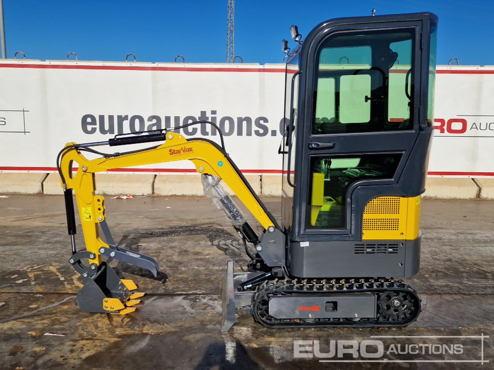 Unused 2025 STARVOX SV-ME15 - 미니 굴삭기 : 사진 2 Unused 2025 STARVOX SV-ME15 - 미니 굴삭기 : 사진 2