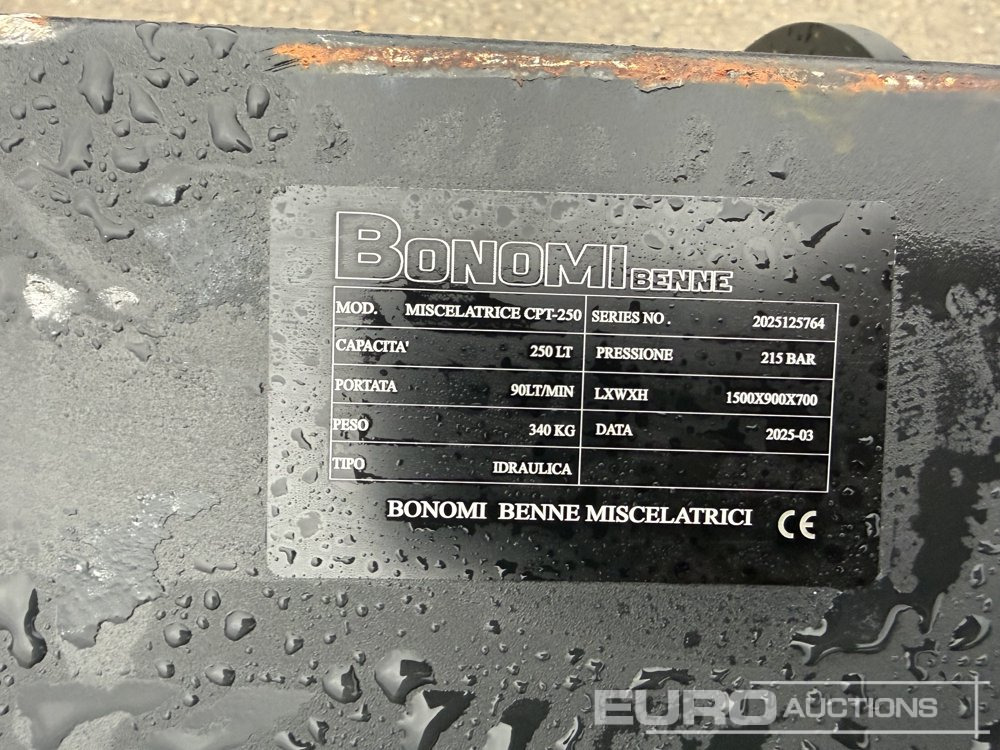 Unused BONOMI BENNE CPT-250 - 버킷 : 사진 5 Unused BONOMI BENNE CPT-250 - 버킷 : 사진 5