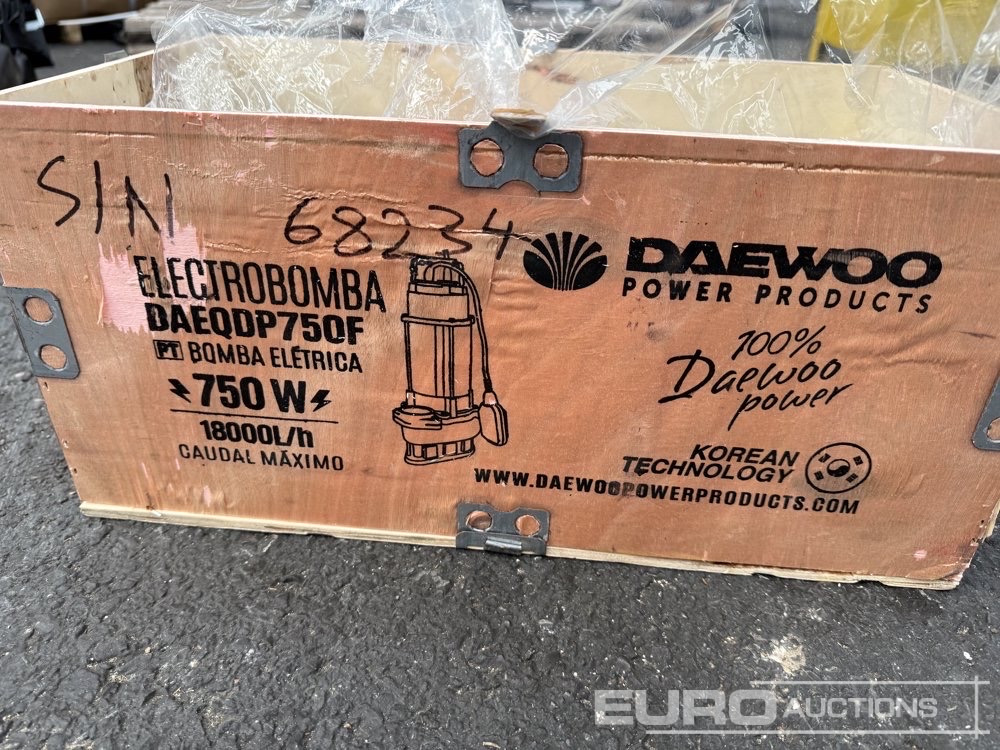 워터 펌프 Unused Daewoo DAEQDP750F : 사진 6 워터 펌프 Unused Daewoo DAEQDP750F : 사진 6