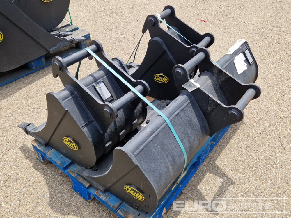 Unused Geith G03R-1200 48" Ditching Bucket, H03-0300 12" Digging Bucket, H03-450 18" Digging Bucket 40mm Pin to suit Mini Excavator / Conjunto Cazos - 버킷 : 사진 2 Unused Geith G03R-1200 48" Ditching Bucket, H03-0300 12" Digging Bucket, H03-450 18" Digging Bucket 40mm Pin to suit Mini Excavator / Conjunto Cazos - 버킷 : 사진 2