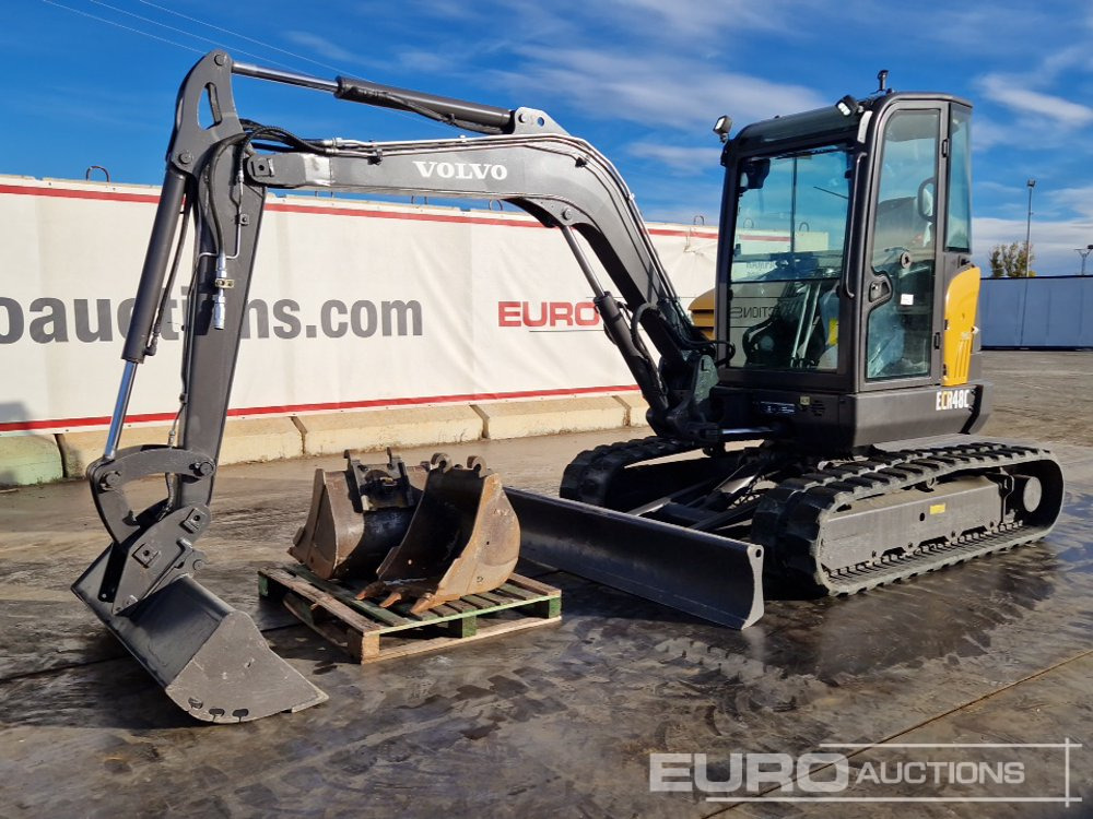 Volvo ECR48C - 미니 굴삭기 : 사진 1 Volvo ECR48C - 미니 굴삭기 : 사진 1