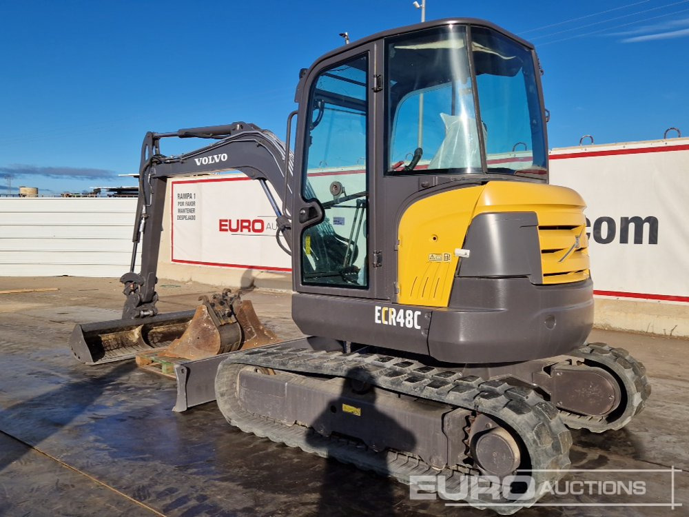 Volvo ECR48C - 미니 굴삭기 : 사진 3 Volvo ECR48C - 미니 굴삭기 : 사진 3
